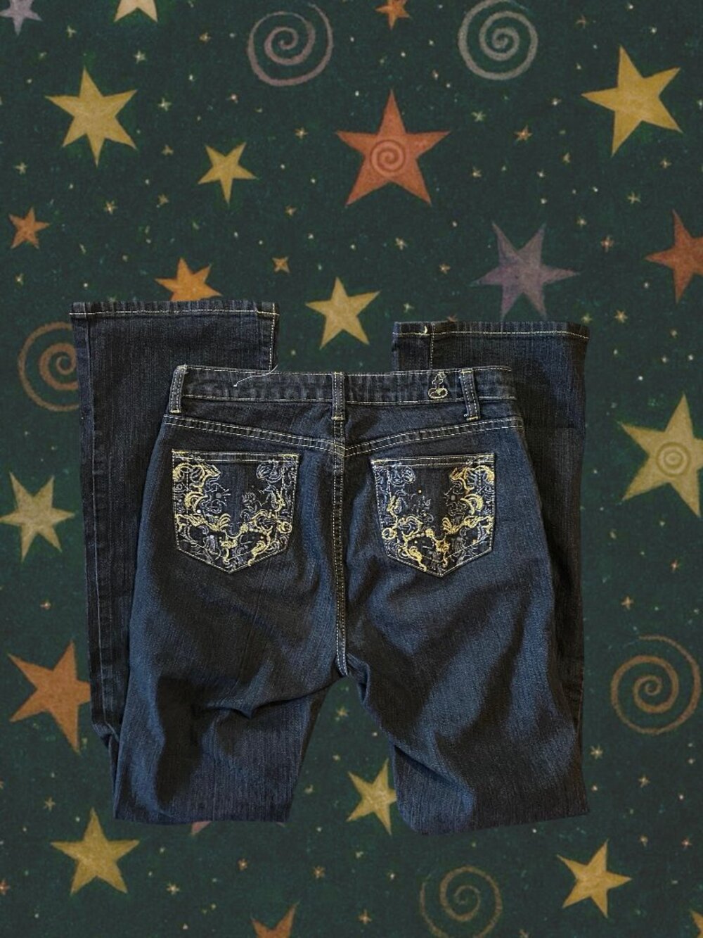 Vintage Y2K dark wash jeans